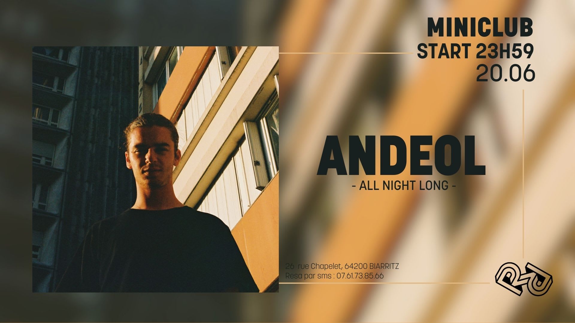 La Rhapsodie Miniclub : Andéol All Night Long ! Cover
