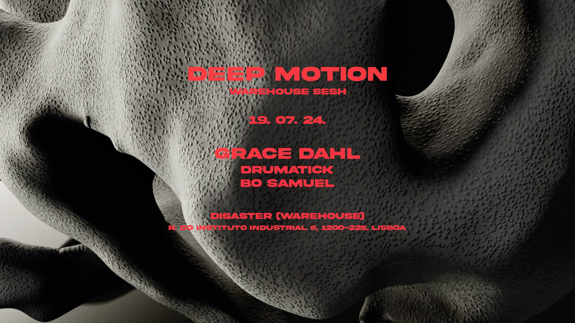 Deep Motion - Warehouse Sesh W/ Grace Dahl Cover