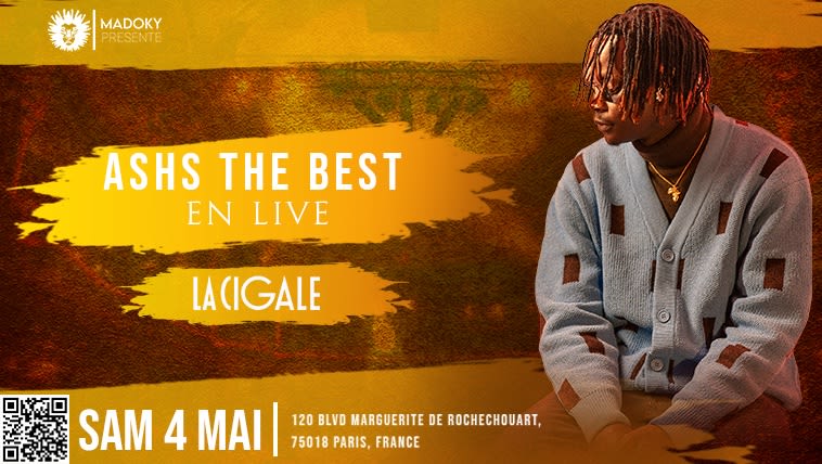Ashs The Best @ La Cigale Paris Cover