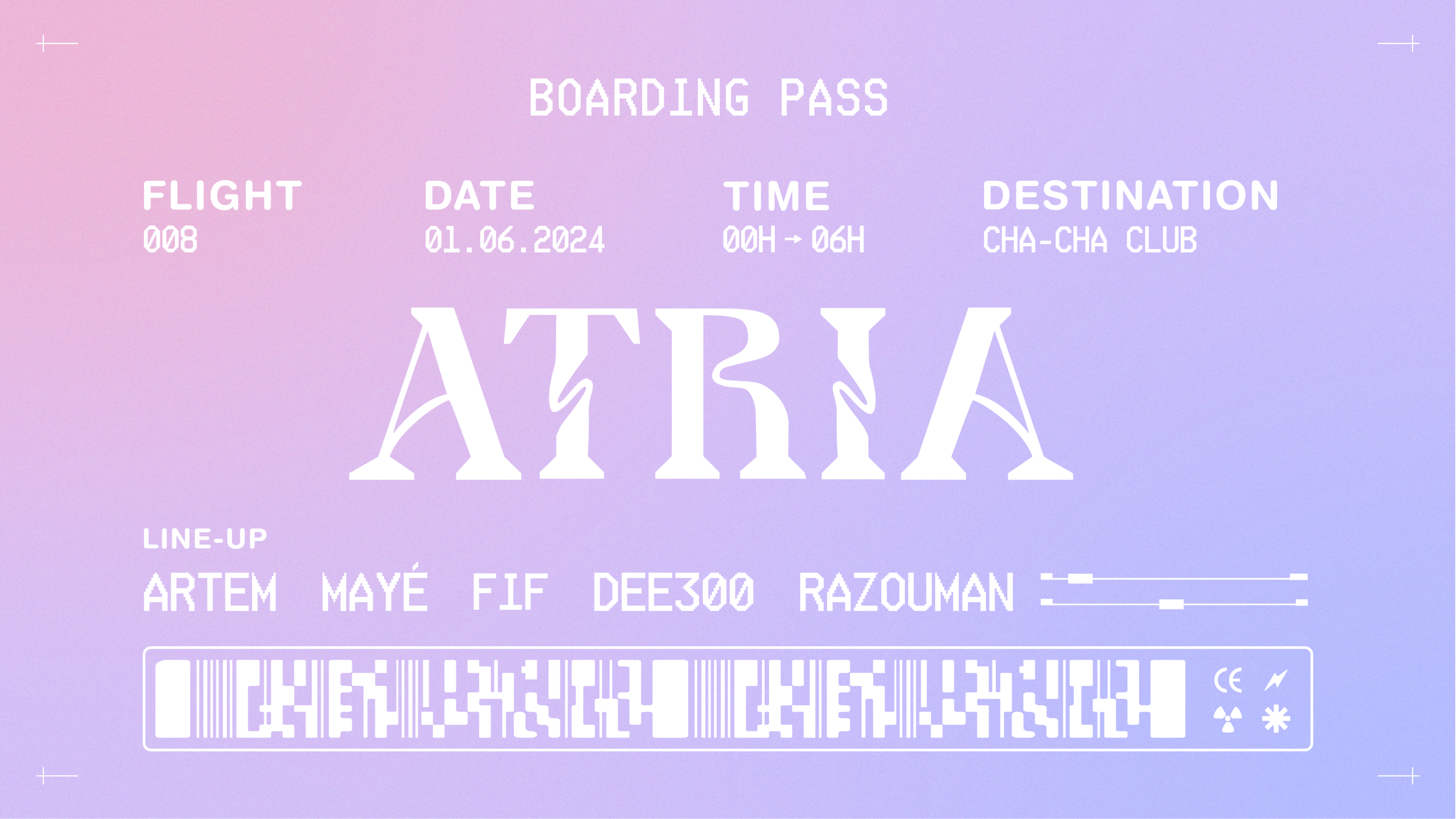 Atria Paris VIII Cover