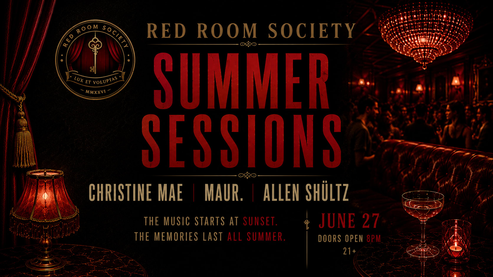 Red Room Society: Summer Sessions Cover