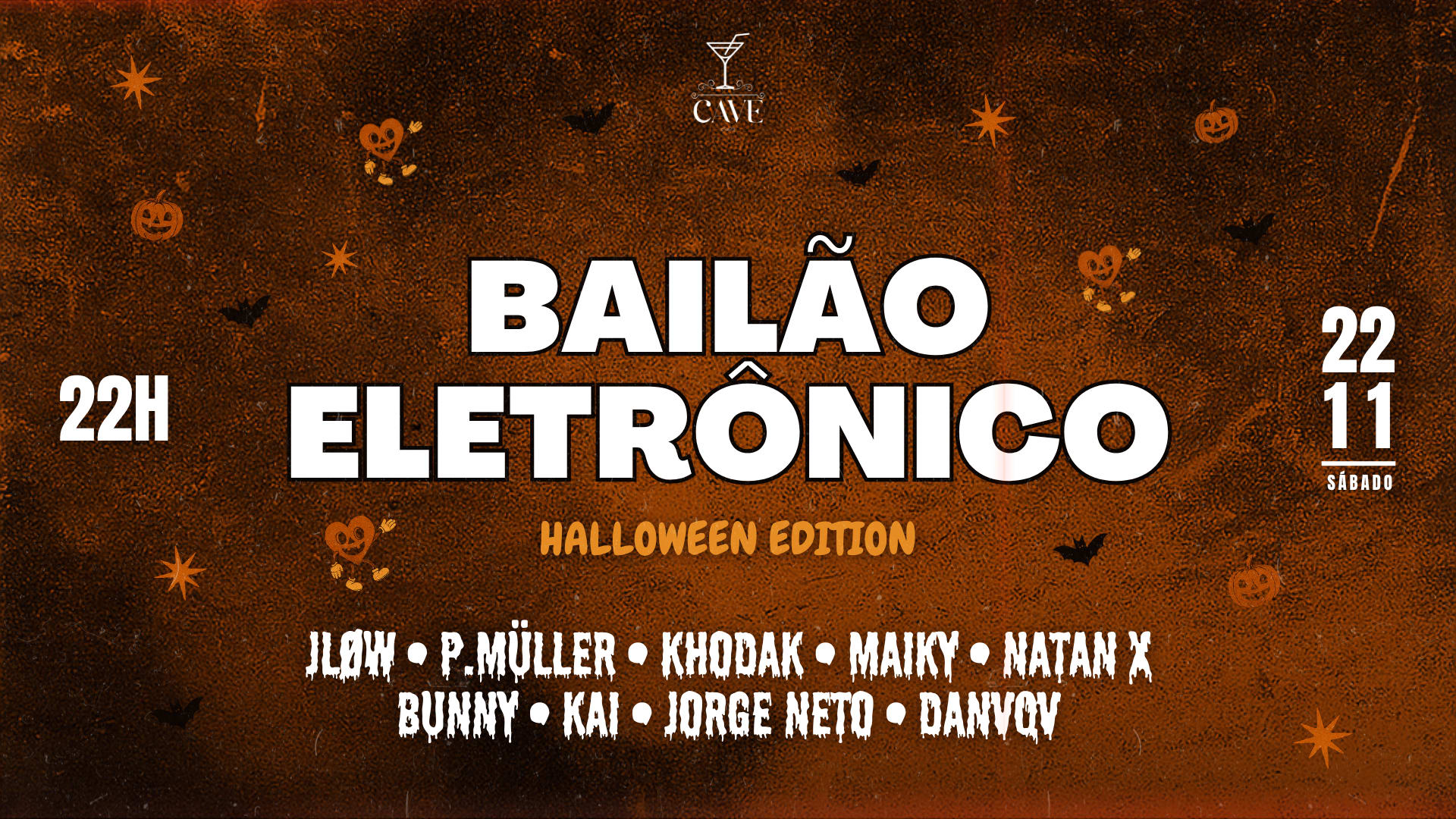 Bailão Eletrônico - Halloween Edition Cover