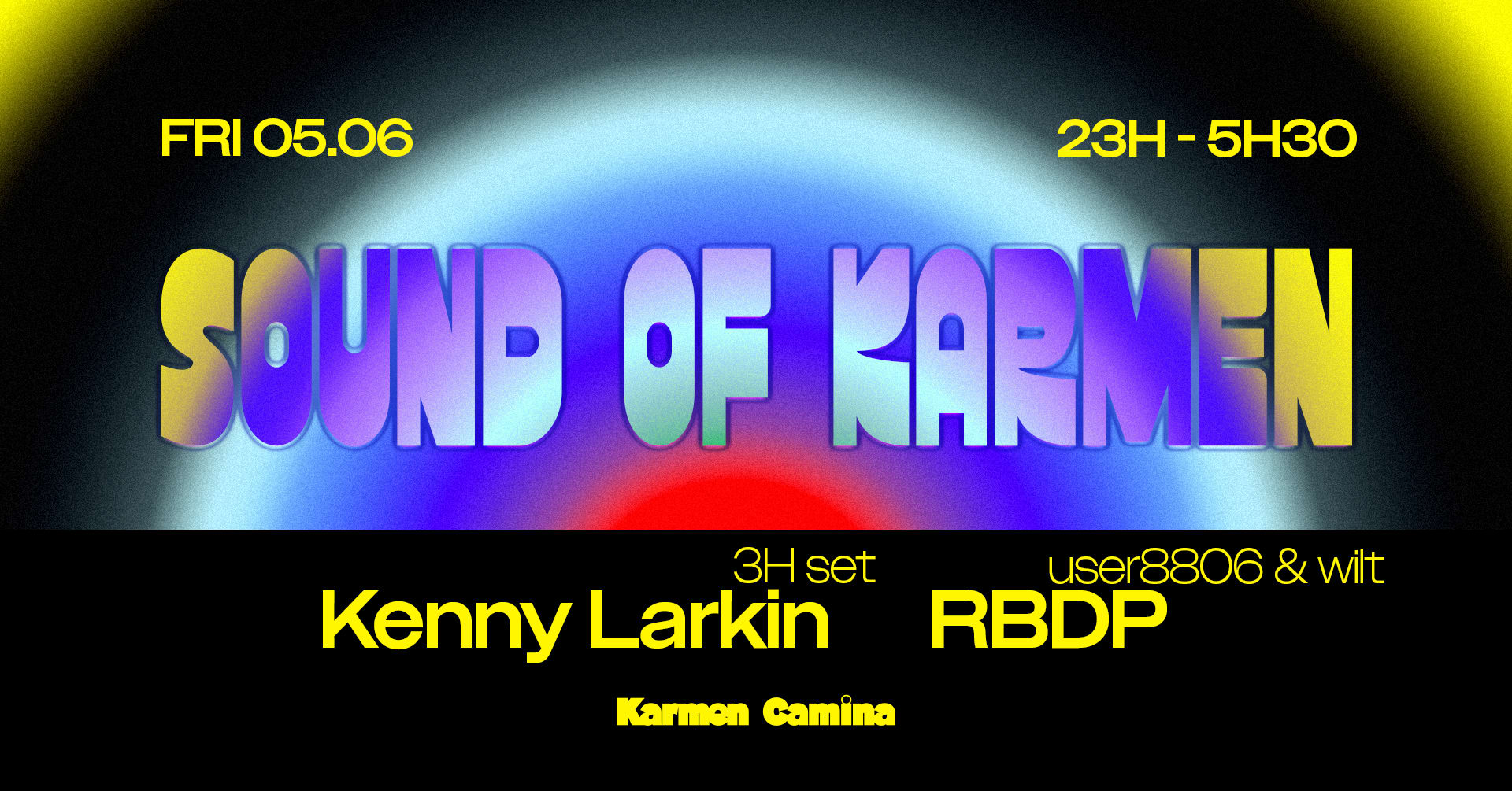 Sound Of Karmen [Kenny Larkin, Rbdp (Aka Wilt & User8806)] Cover