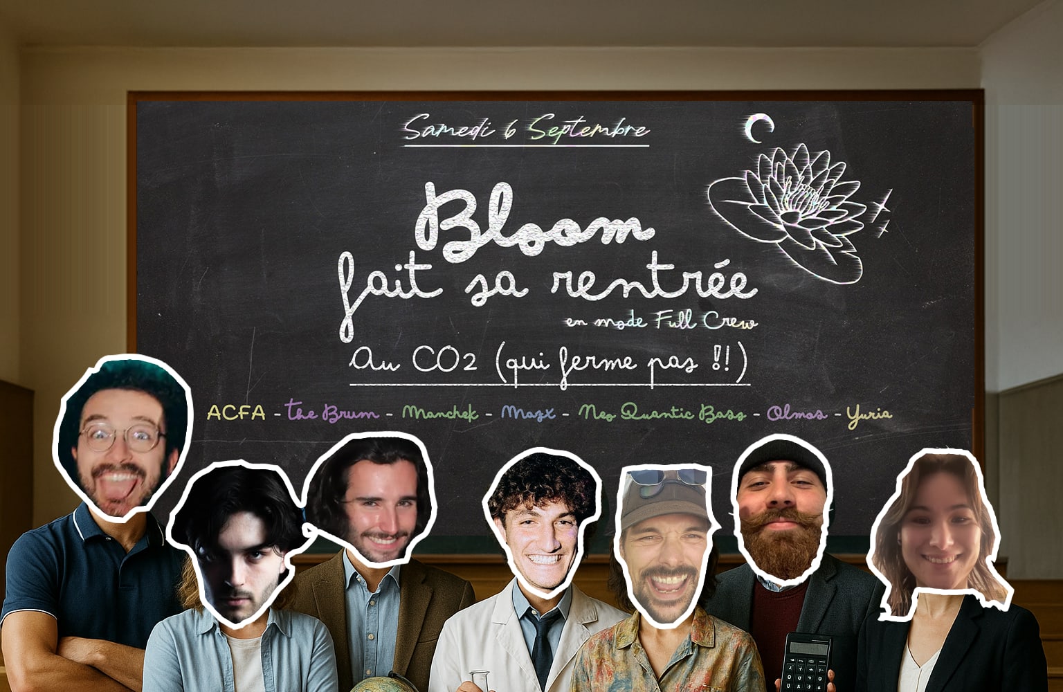 Bloom Fait Sa Rentrée - Full Crew - Co2 Cover