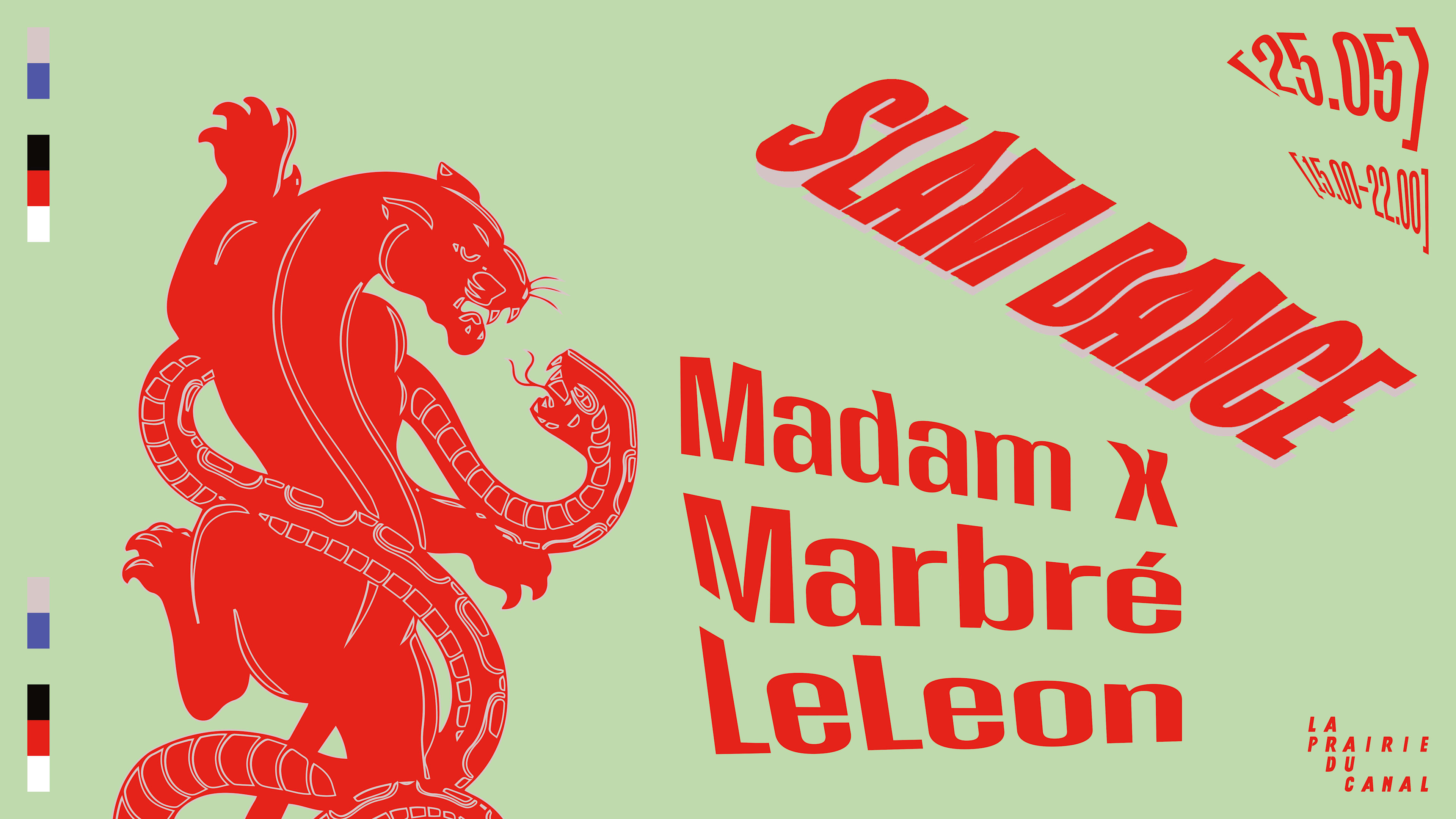 Open Air - Slam Dance X La Prairie : Madam X, Marbre, Leleon Cover