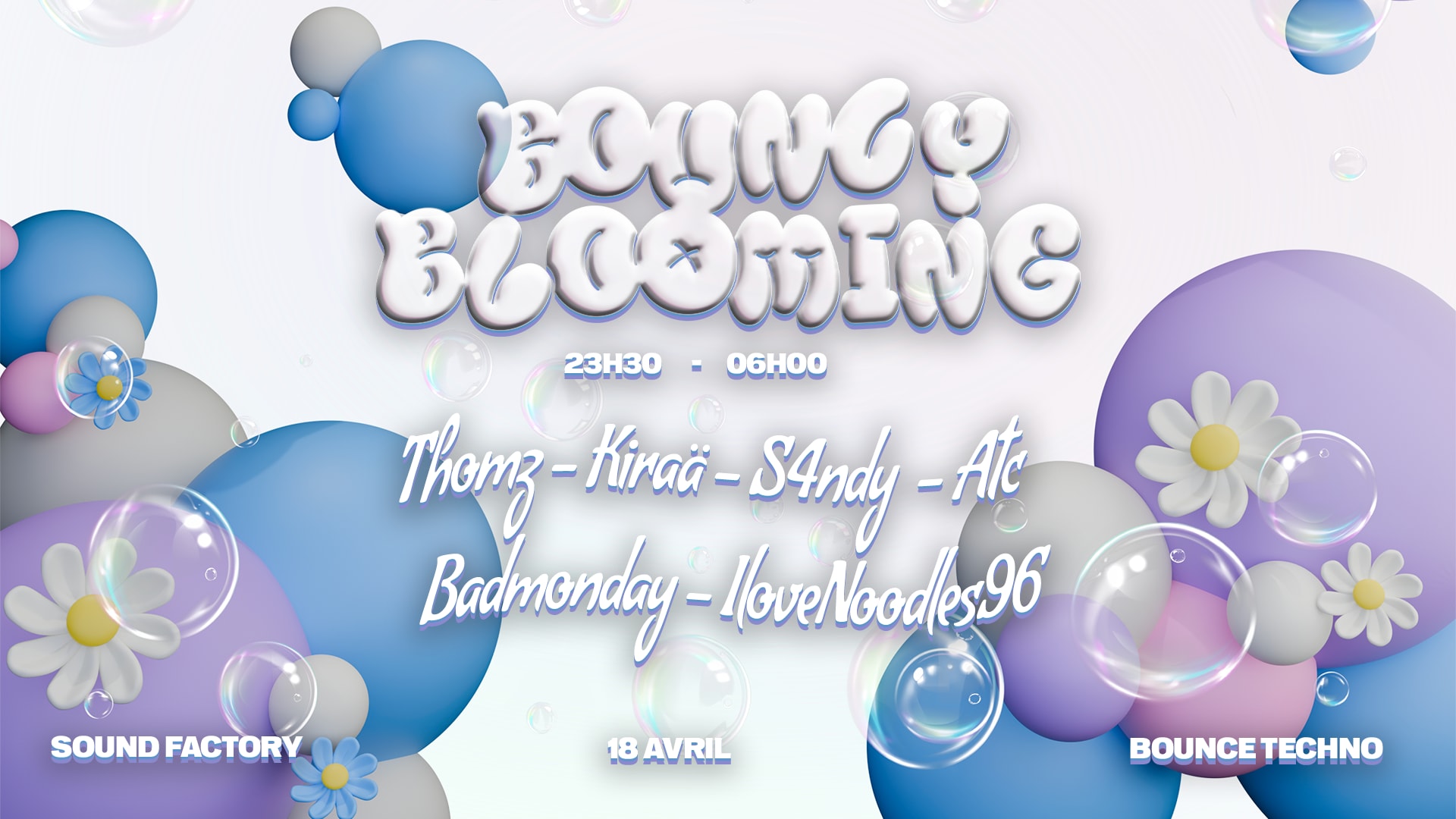 Bouncy Blooming [Édition Xxl] Au Soundfactory Cover