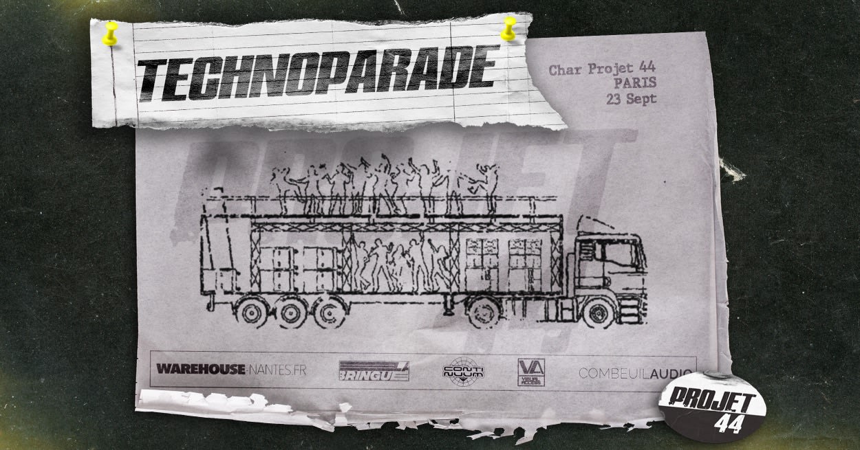 Projet44 #Techno Parade Cover