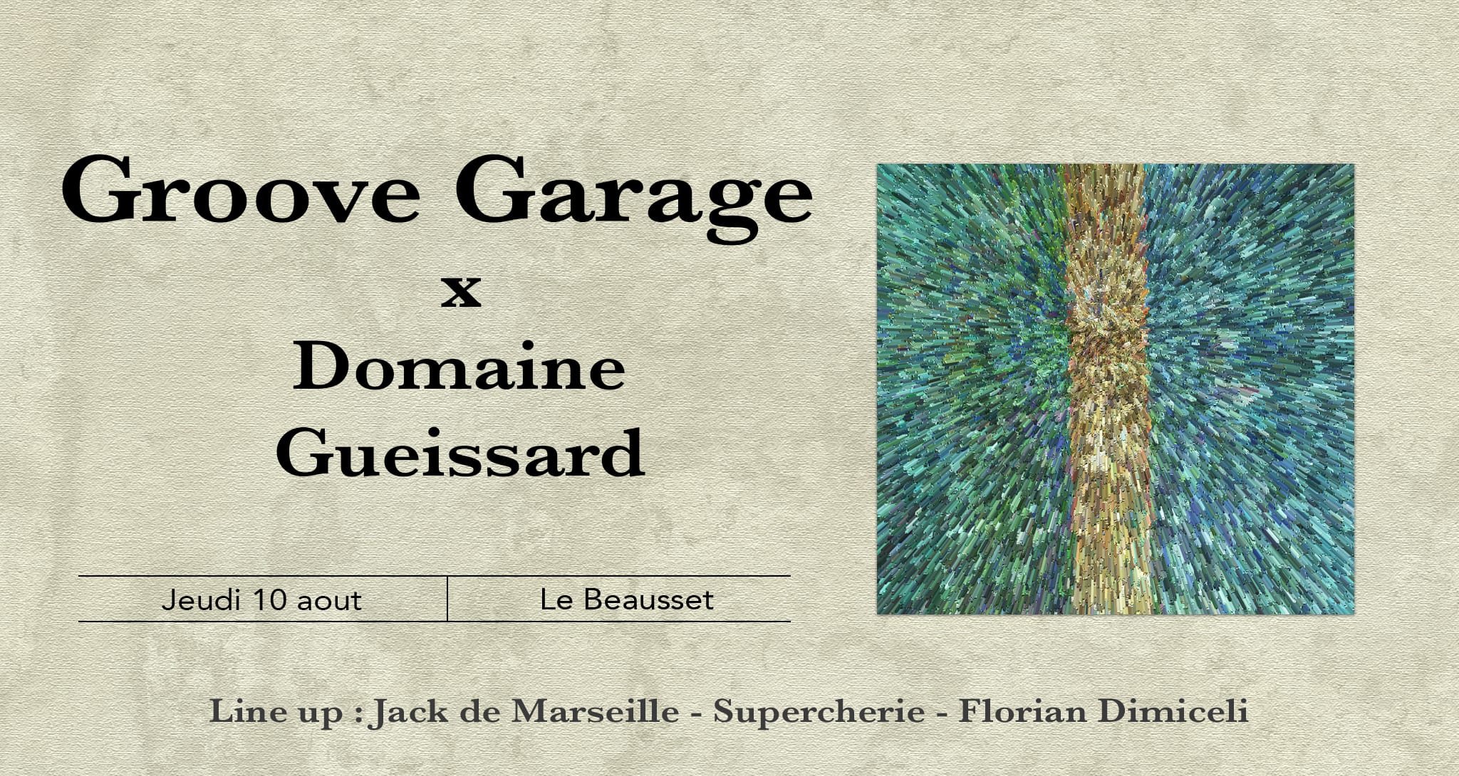 Jack De Marseille @ Groove Garage W/ Supercherie Cover