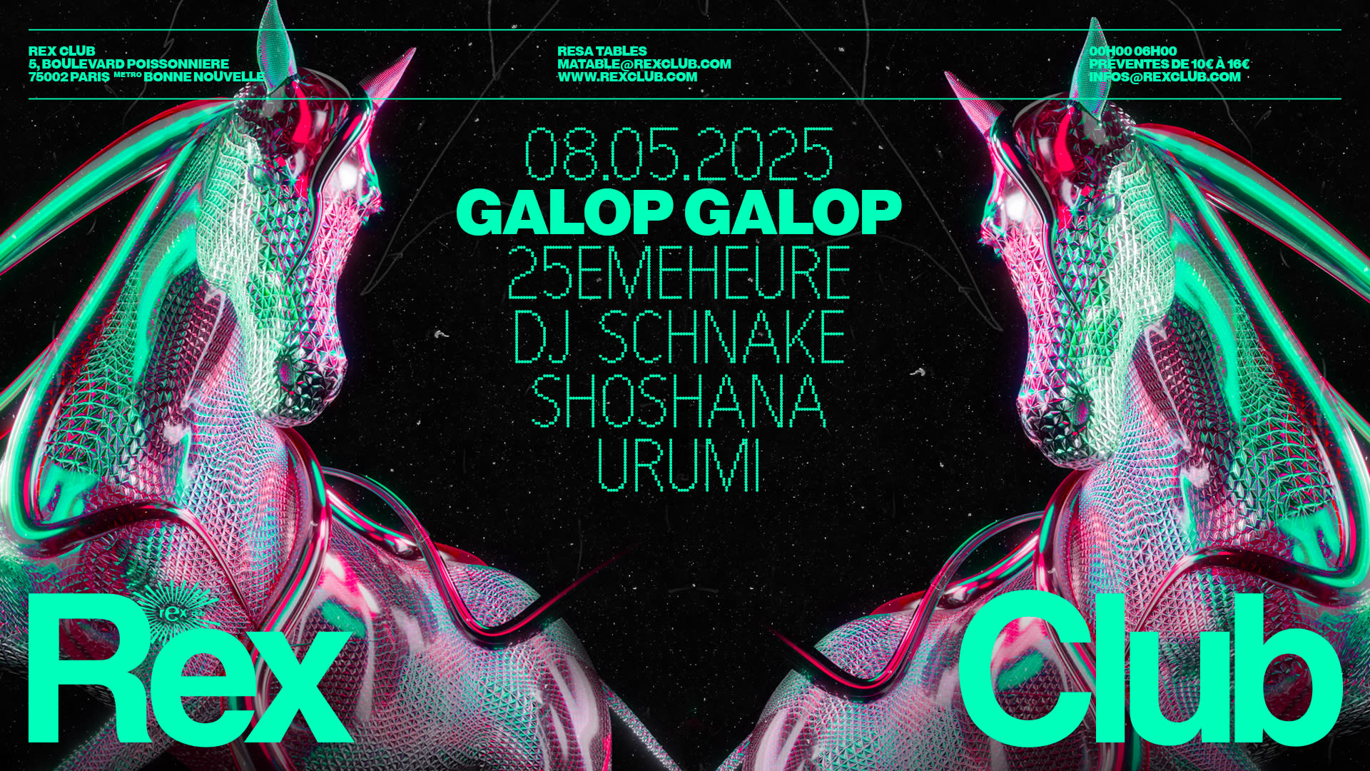 Galop Galop: 25emeheure, Dj Schnake, Shoshana, Urumi Cover