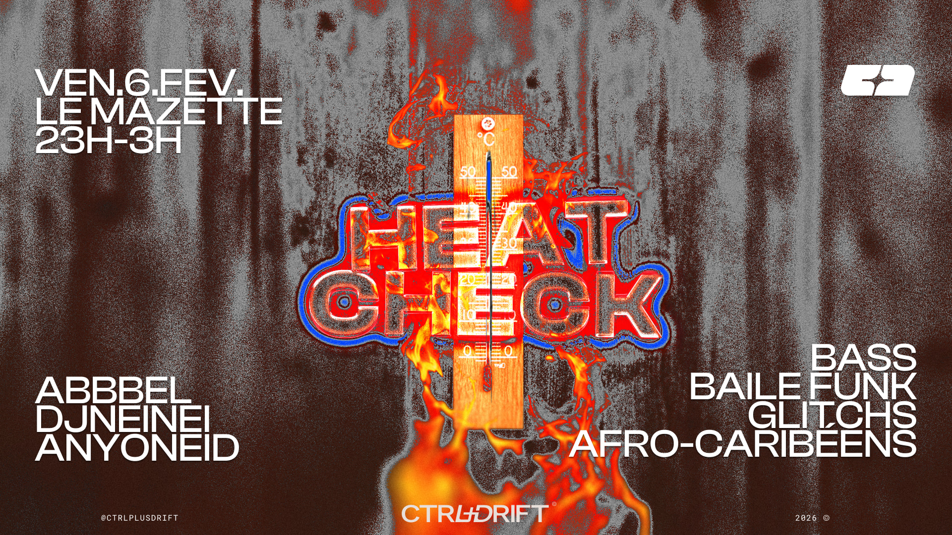 Ctrl+Drift - Heat Check ! Cover