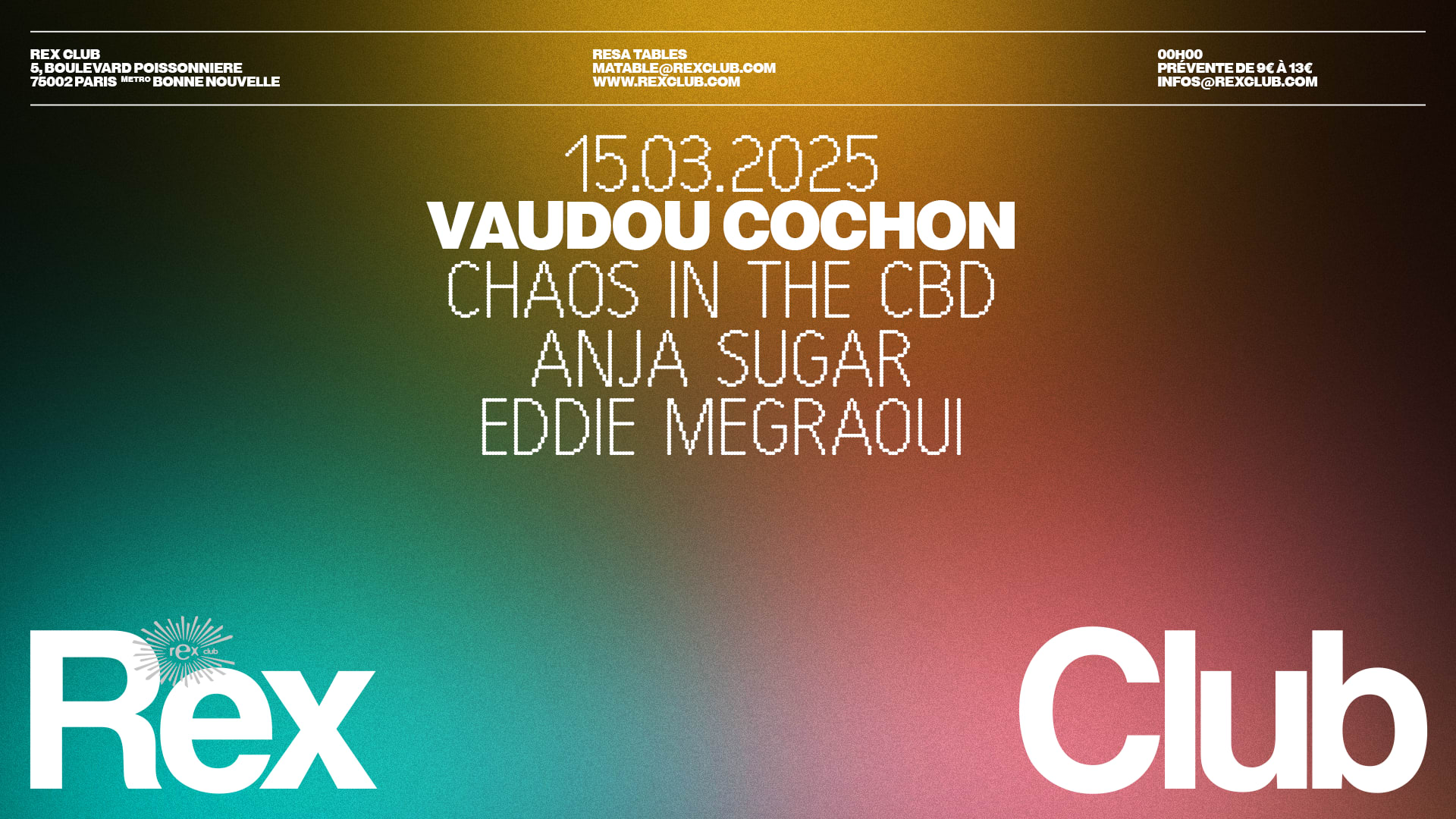 Vaudou Cochon: Chaos In The Cbd, Anja Sugar, Eddie Megraoui Cover