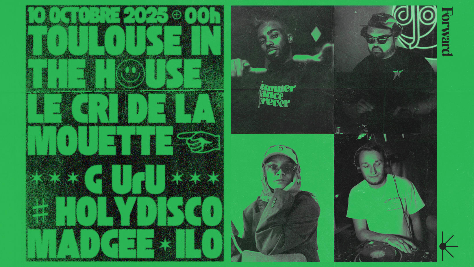 Toulouse In The House : G Uru, Madgee, Holydisco, Ilo Cover
