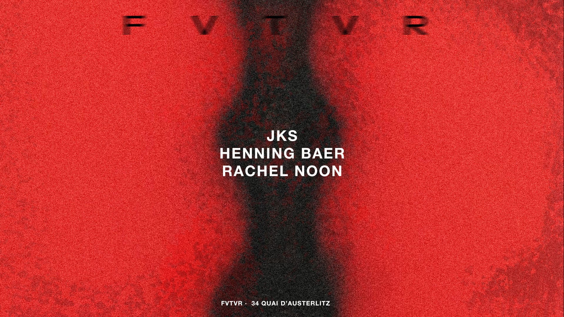 Fvtvr Invites Jks, Henning Baer, Rachel Noon Cover