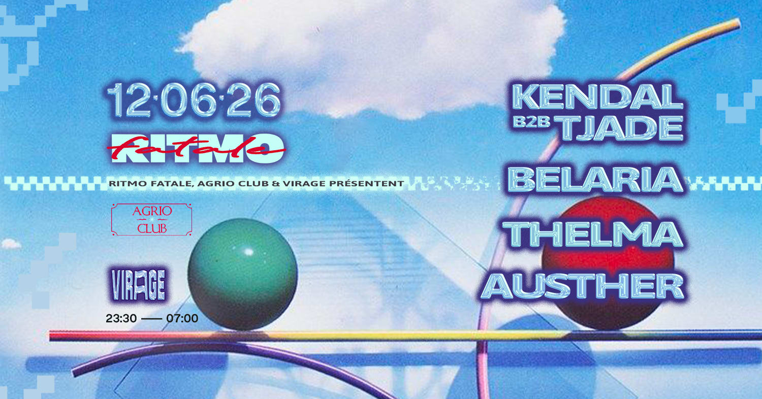 Ritmo Fatale & Agrio Club : Kendal B2b Tjade, Belaria & More Cover