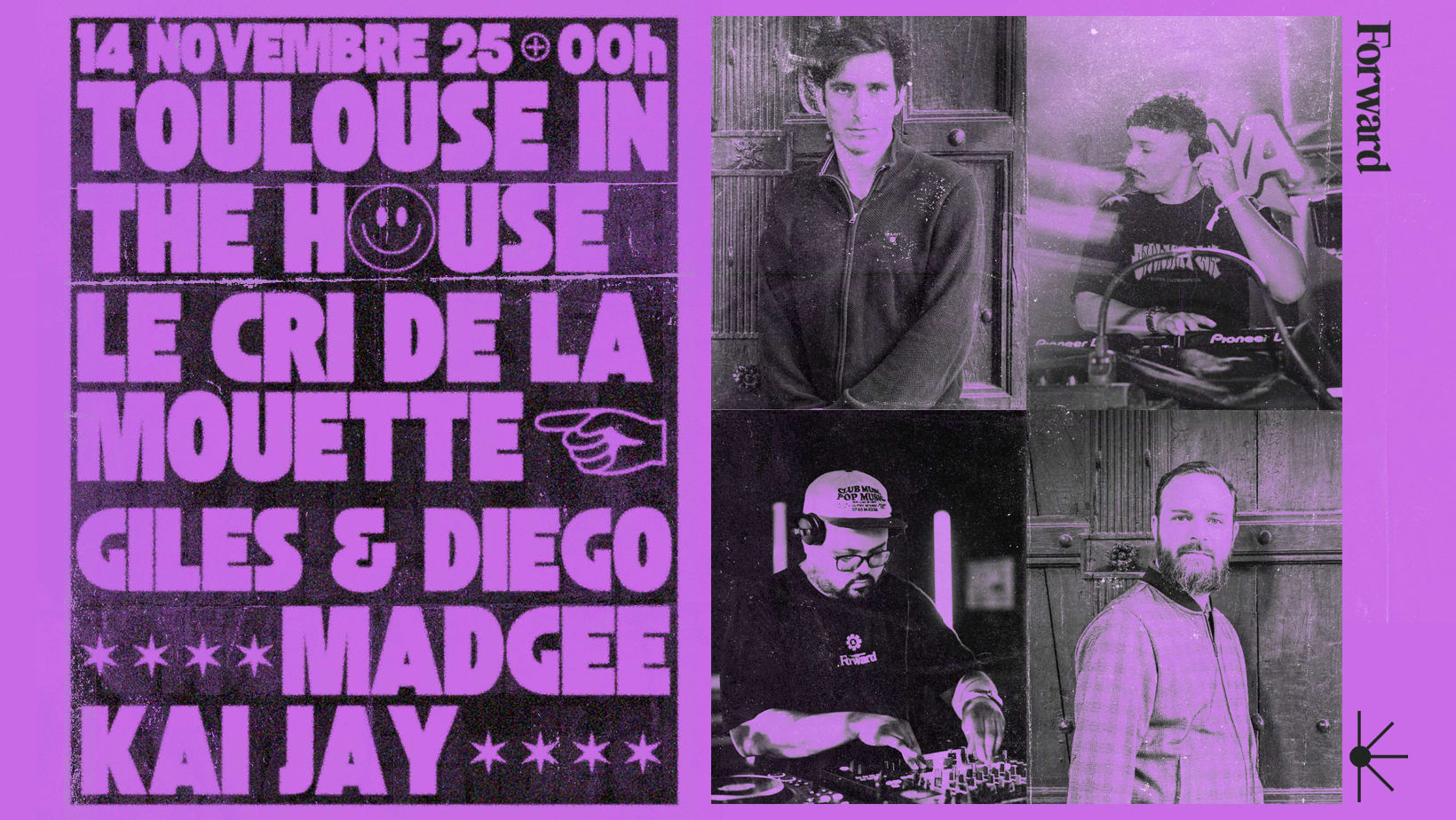 Toulouse In The House : Giles Et Diego, Kai Jay, Madgee Cover