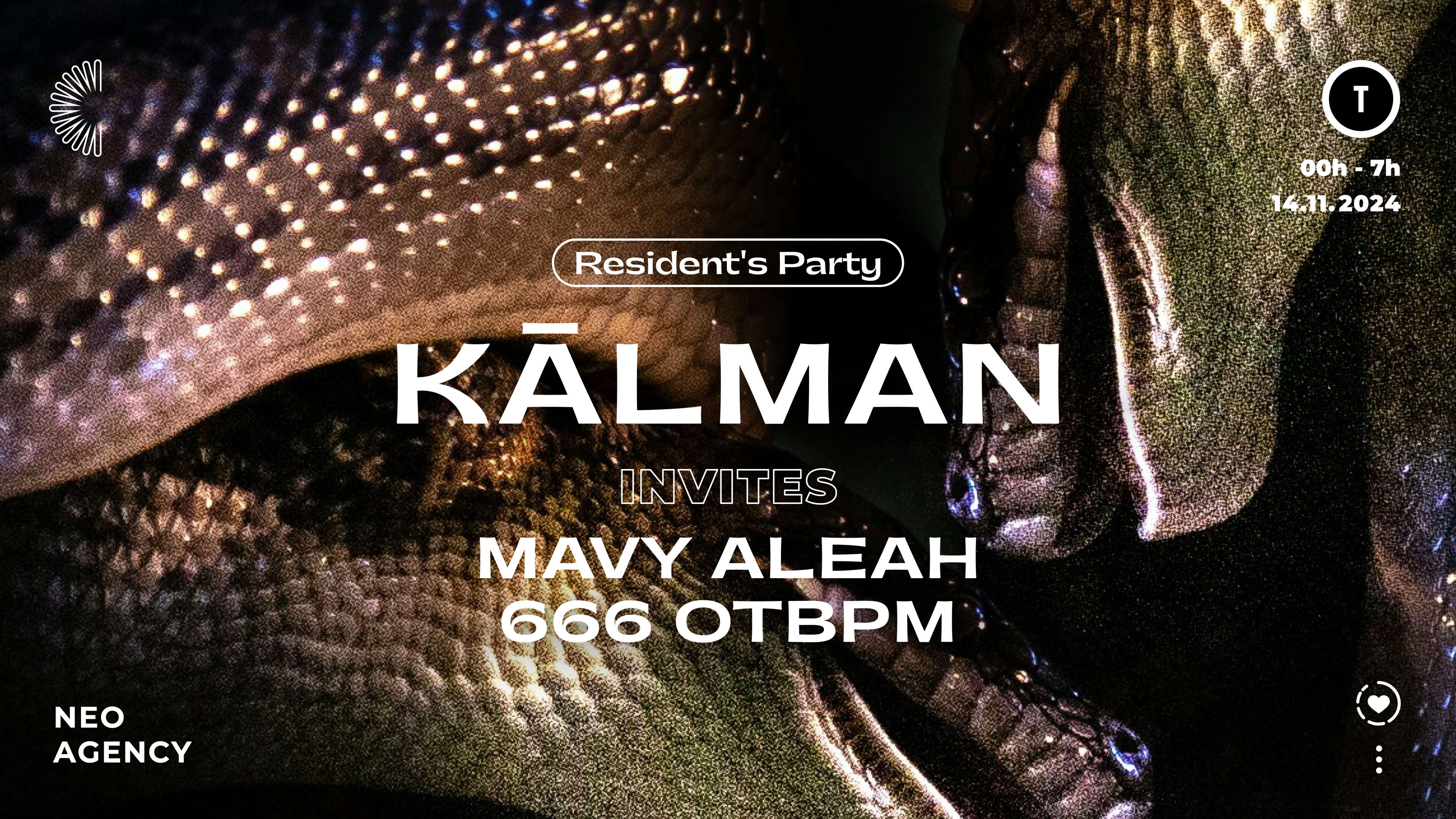 Resident's Party / Kalman & Friends Cover