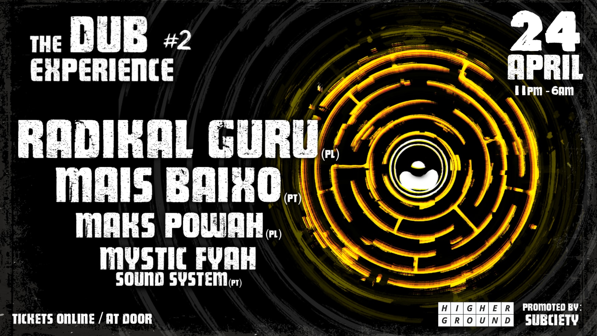 The Dub Experience #2 - Radikal Guru 1st Time In Portugal Cover