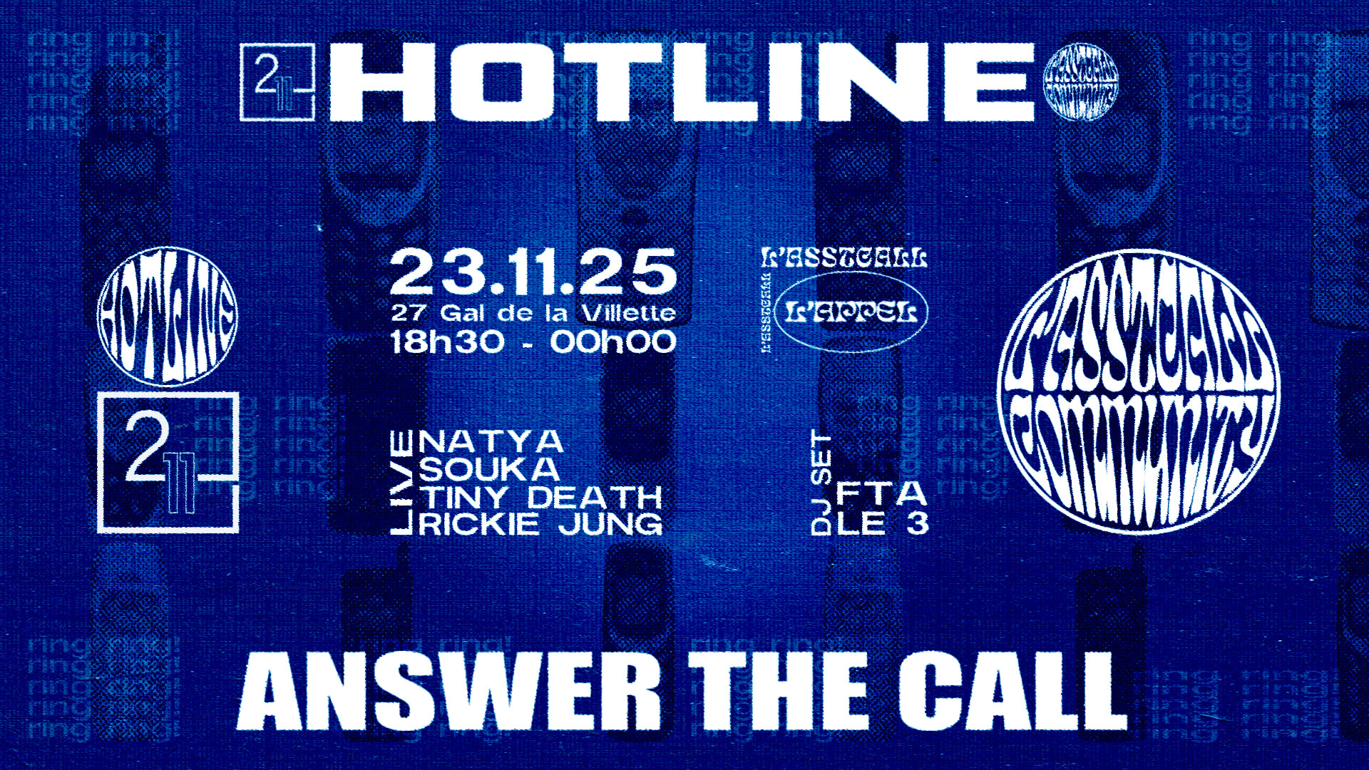 Hotline : Answer The Call Cover