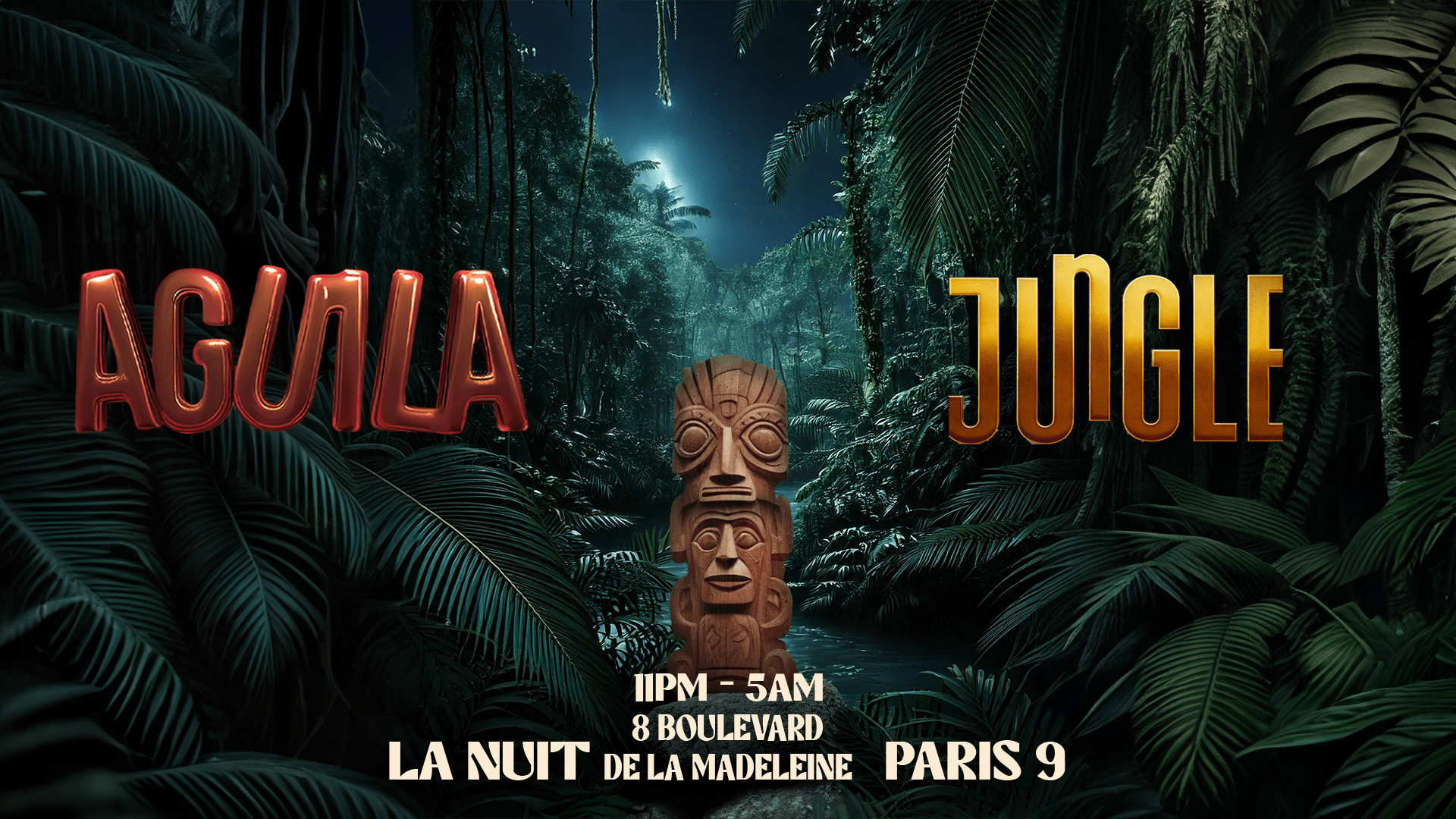 Aguila X Jungle | 5 Dec | @La Nuit Cover
