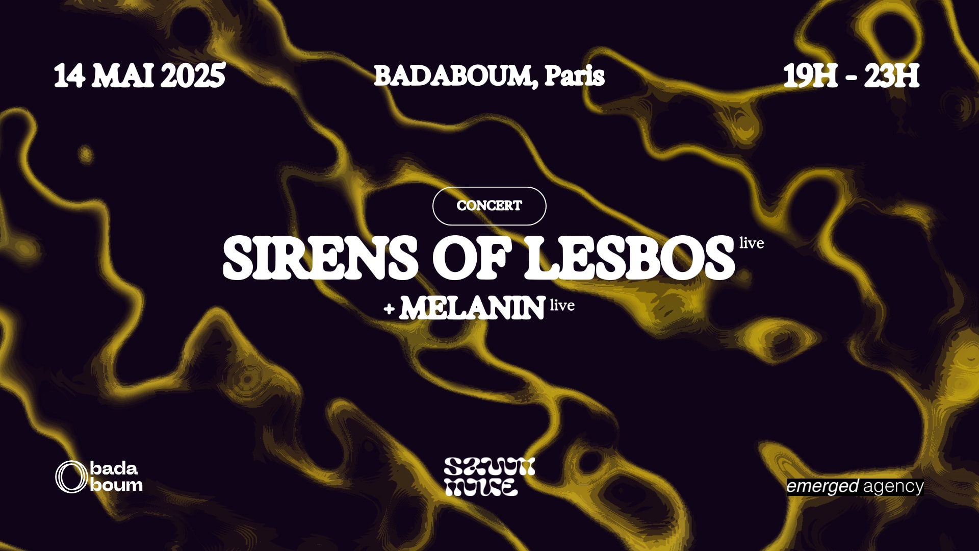 Concert — Sirens Of Lesbos (+) Melanin Cover