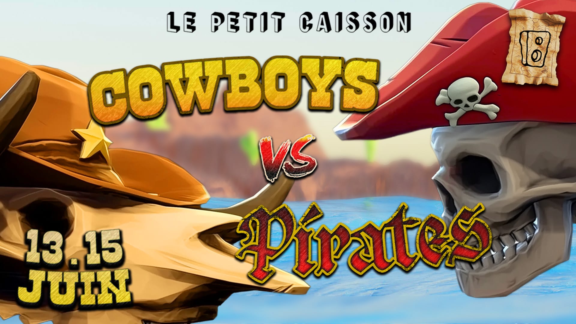 Le Petit Caisson – Cowboys Versus Pirates Cover
