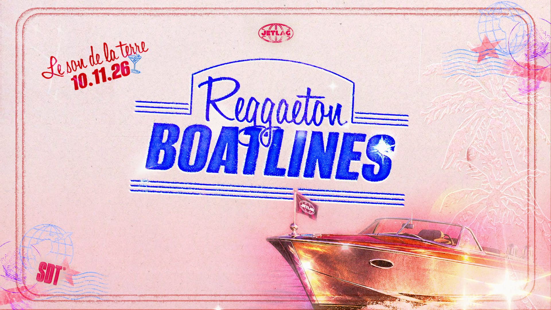 Jetlag Reggaeton Boatlines Cover