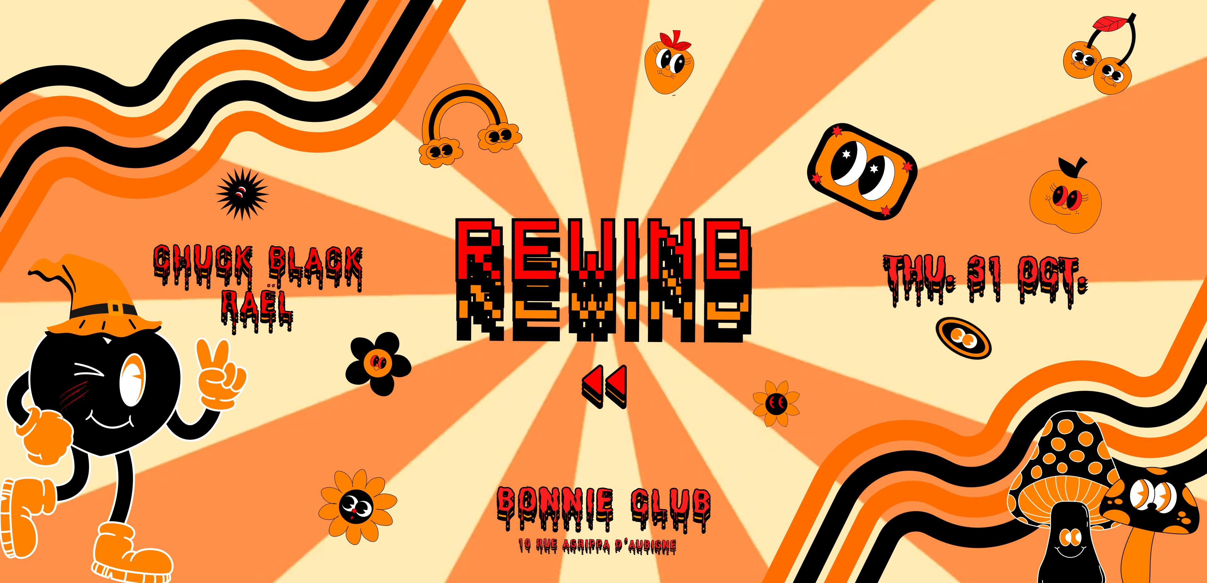 Rewind - Halloween Edition | Chuck Black & Raël Cover