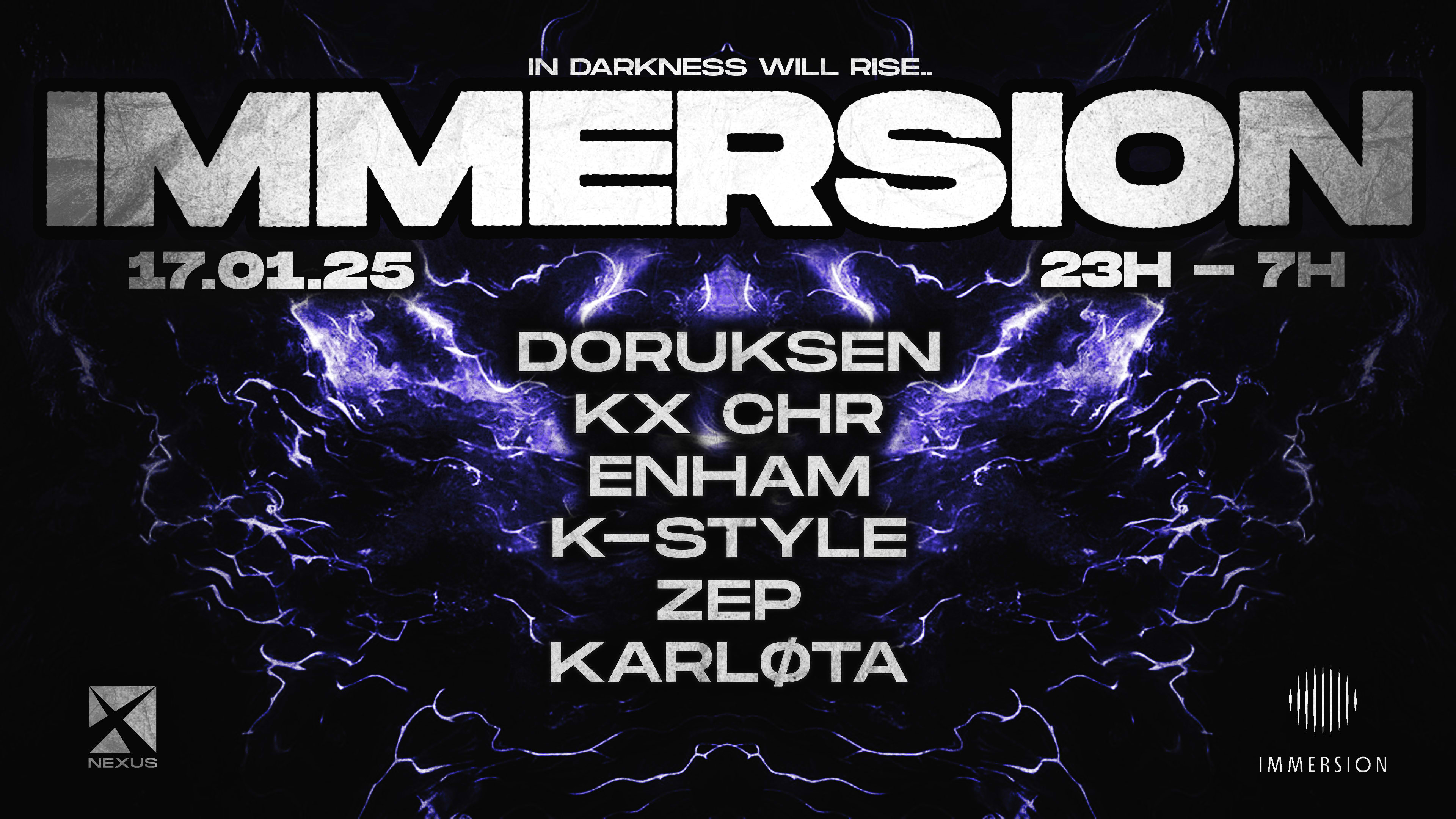 Immersion X Nexus: Doruksen | Kx Chr | Enham | K-Style | Zep Cover