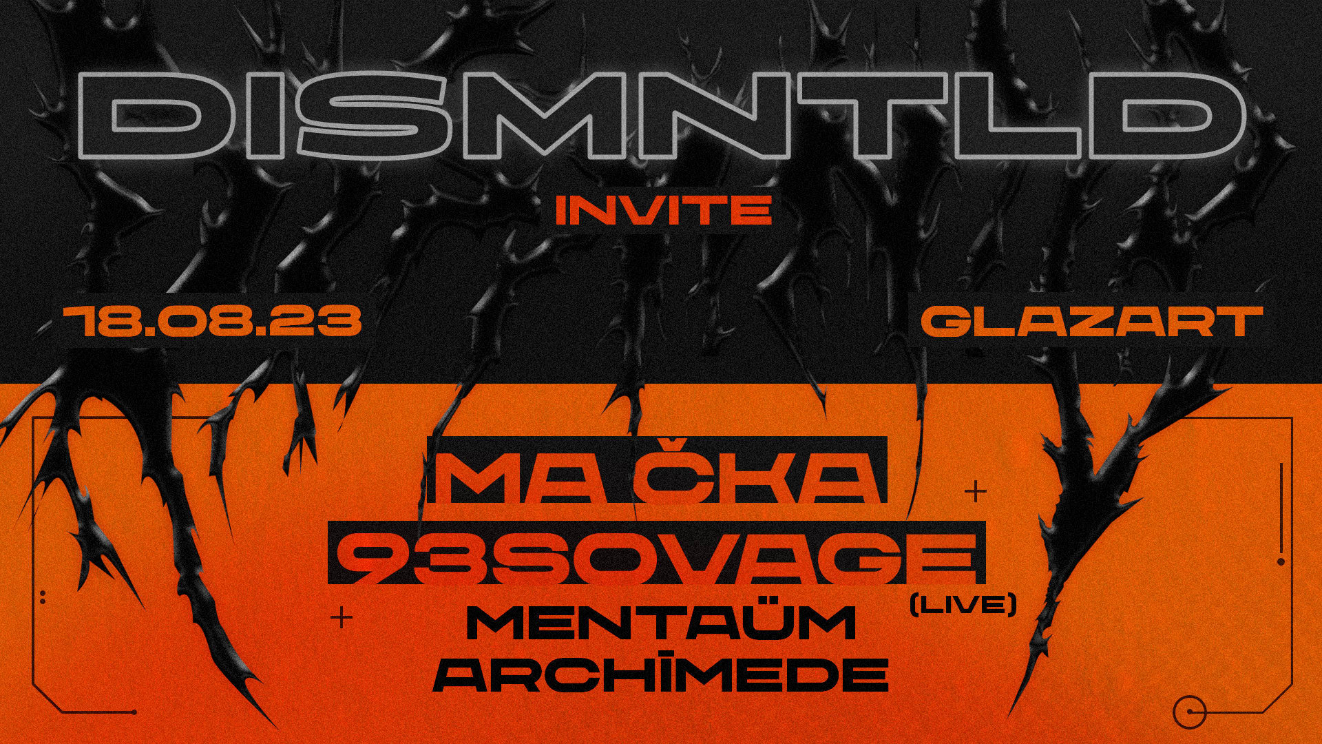 Dismntld Invite Ma Cka & 93sovage Cover
