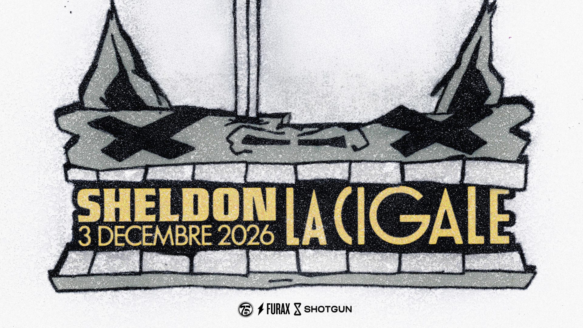Sheldon En Concert À La Cigale Cover
