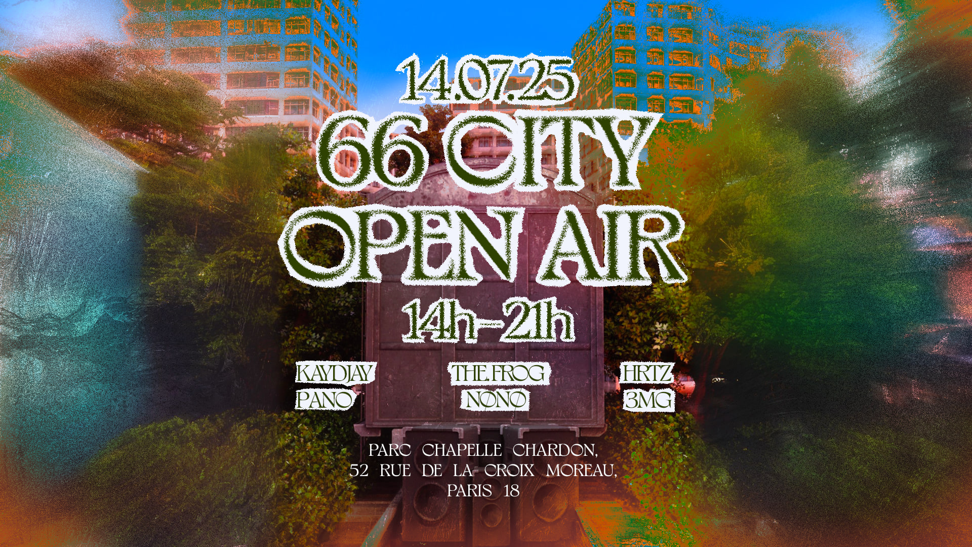 66 City Open Air X Tchou Tchou Cover