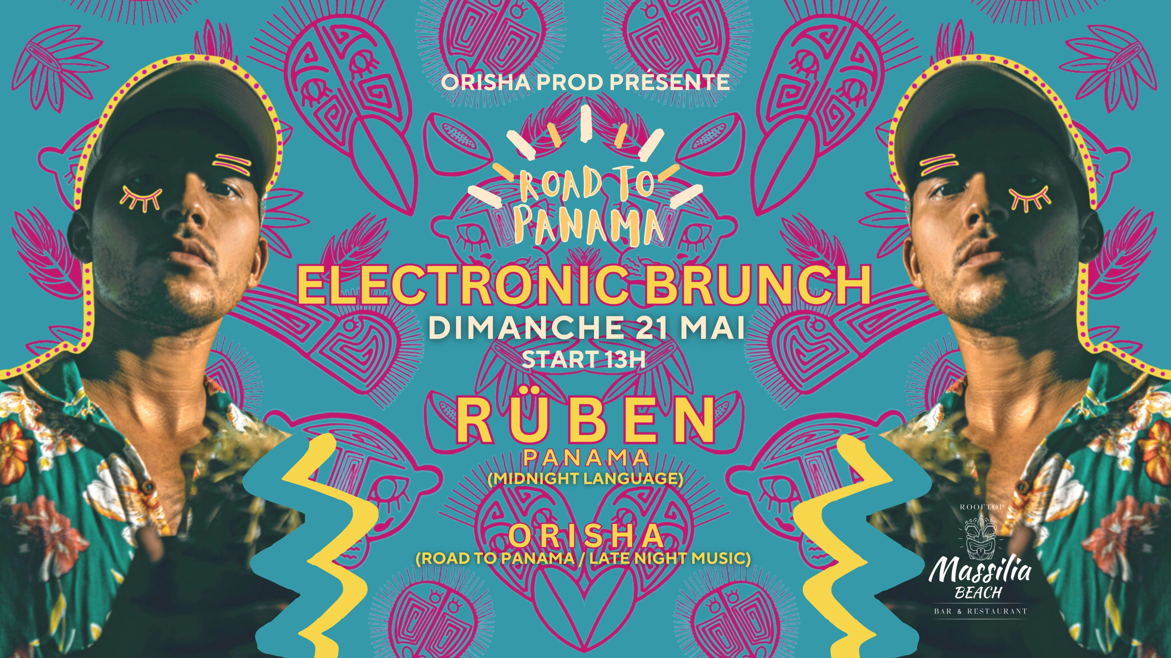 Electronic Brunch - Road To Panama - Ruben (Pa) + Orisha Cover