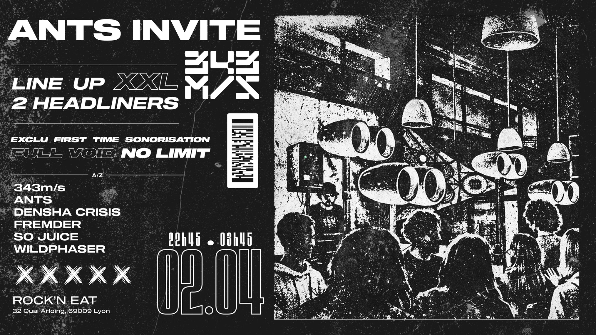 Ants Invites 343ms Sojuice & Densha Crisis On Void Acoustics Cover