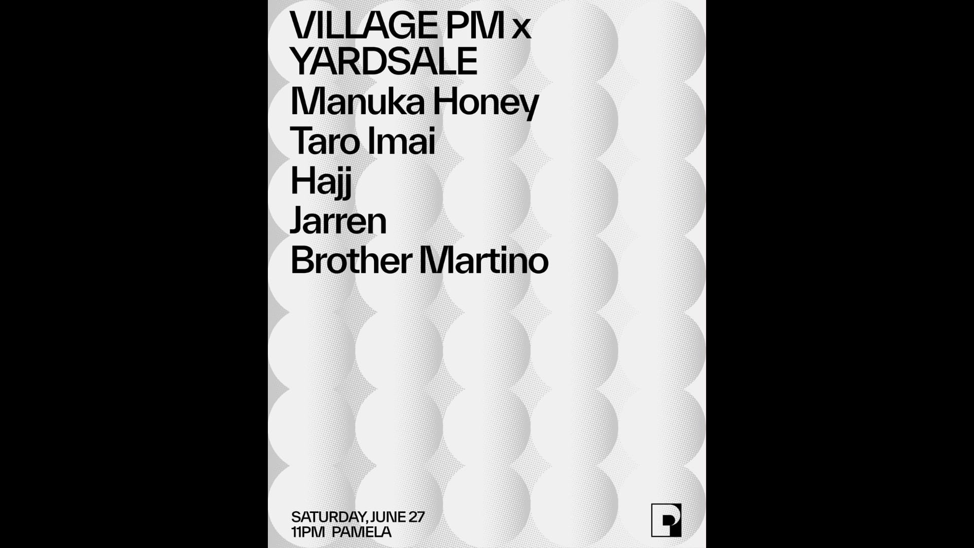 Village Pm X Yardsale - Manuka Honey, Taro Imai, Hajj... Cover