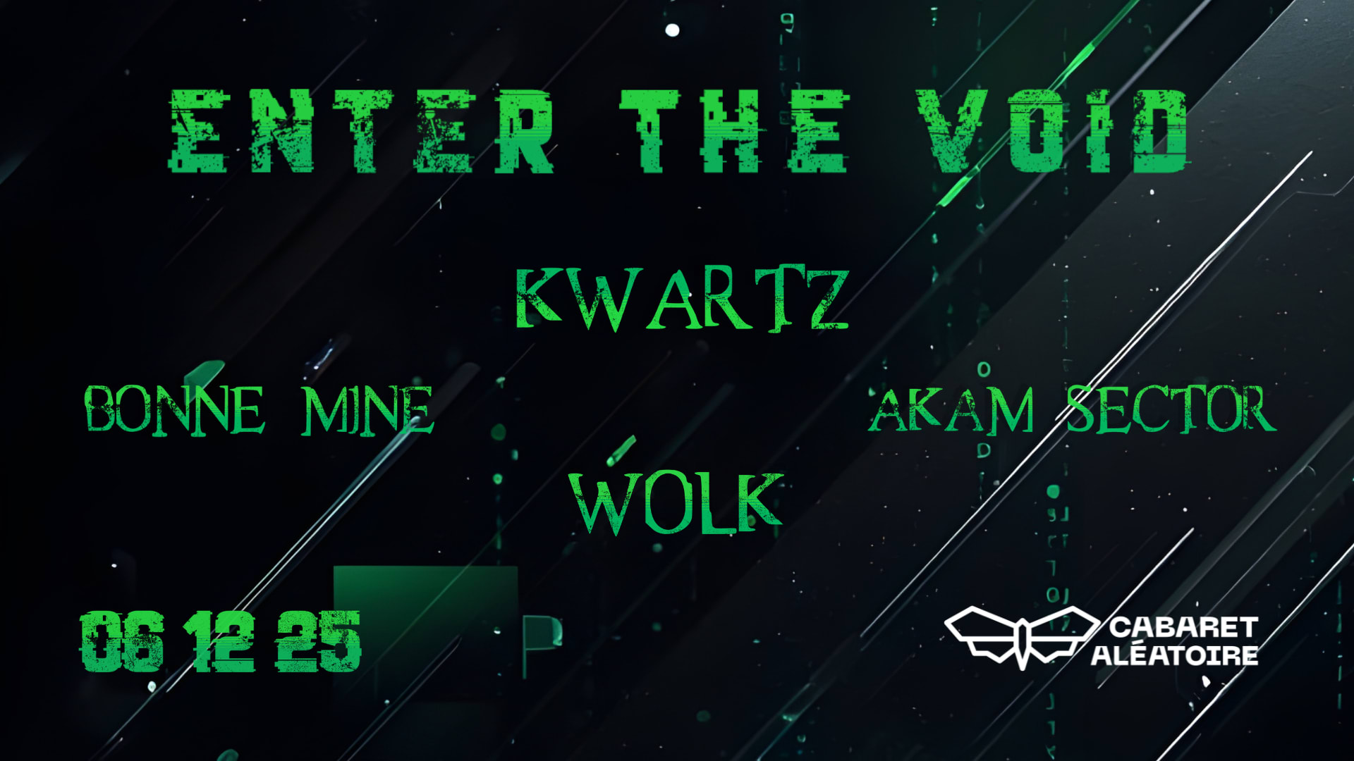 06/12 | Enter The Void W/ Kwartz Cover