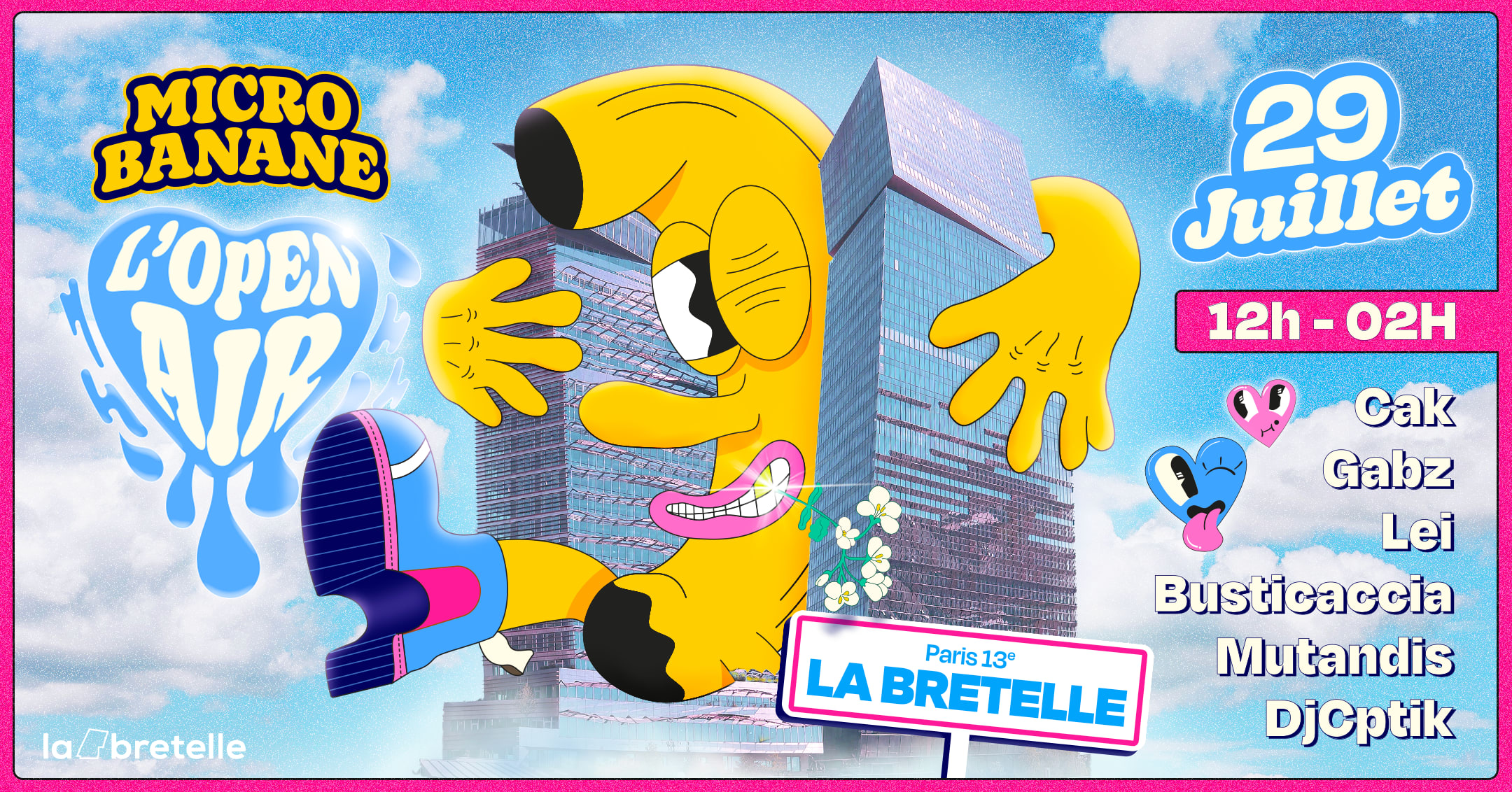 Micro Banane : L’Open Air Cover