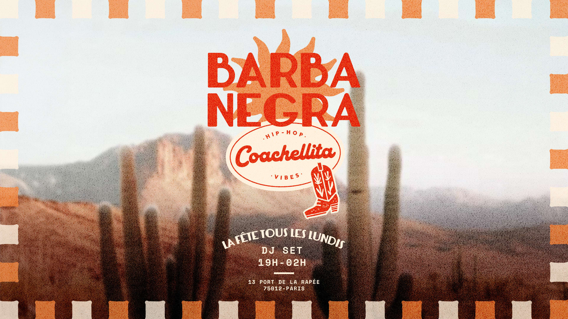 Coachellita X Barbanegra - Lundi 30 Juin Cover