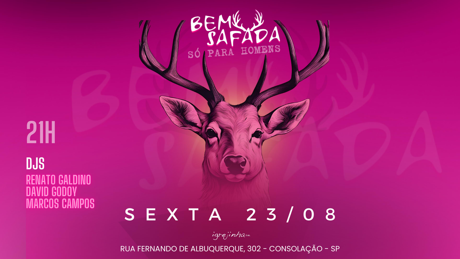 Bem Safada - Só Para Homens - 23/08 Cover