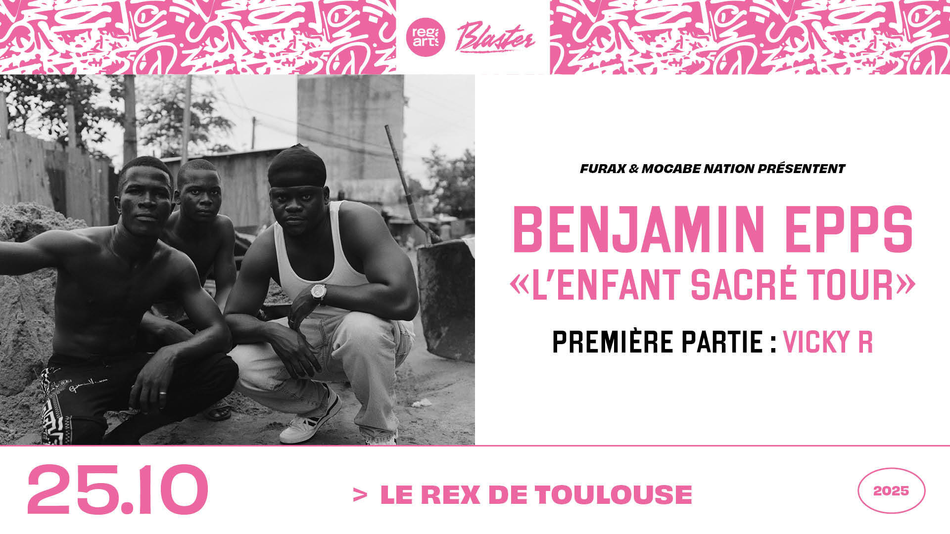 Benjamin Epps - "L'enfant Sacré Tour" Cover