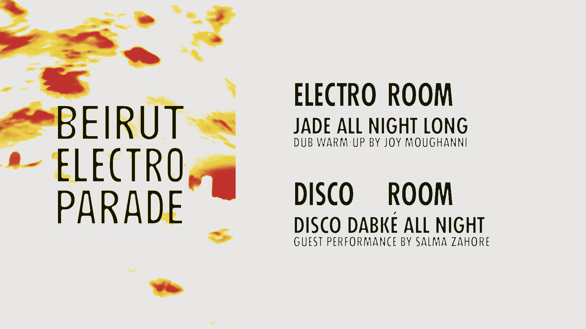 Beirut Electro Parade | 21.10.23 Cover