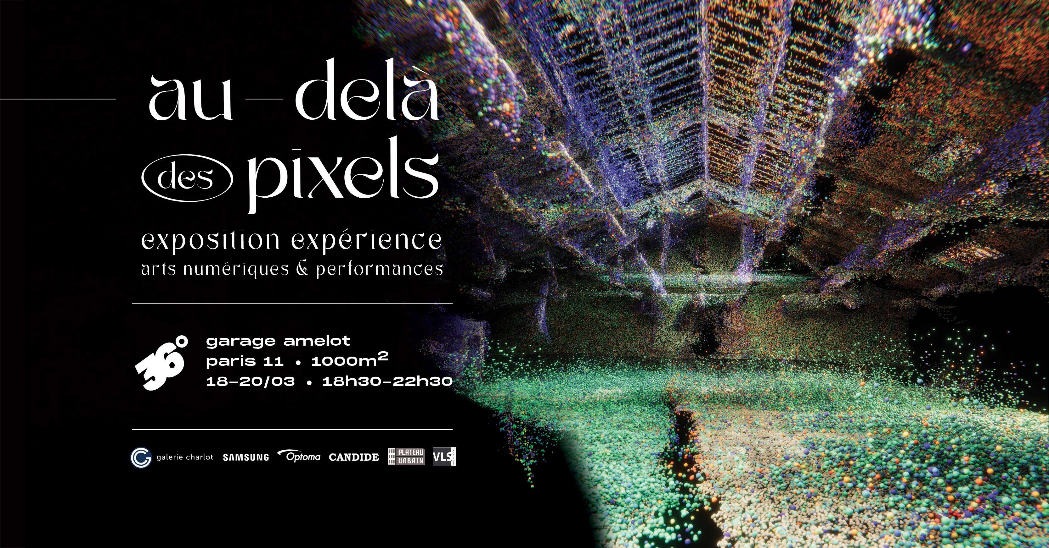 Au-Delà Des Pixels  - Exposition Expérience Cover