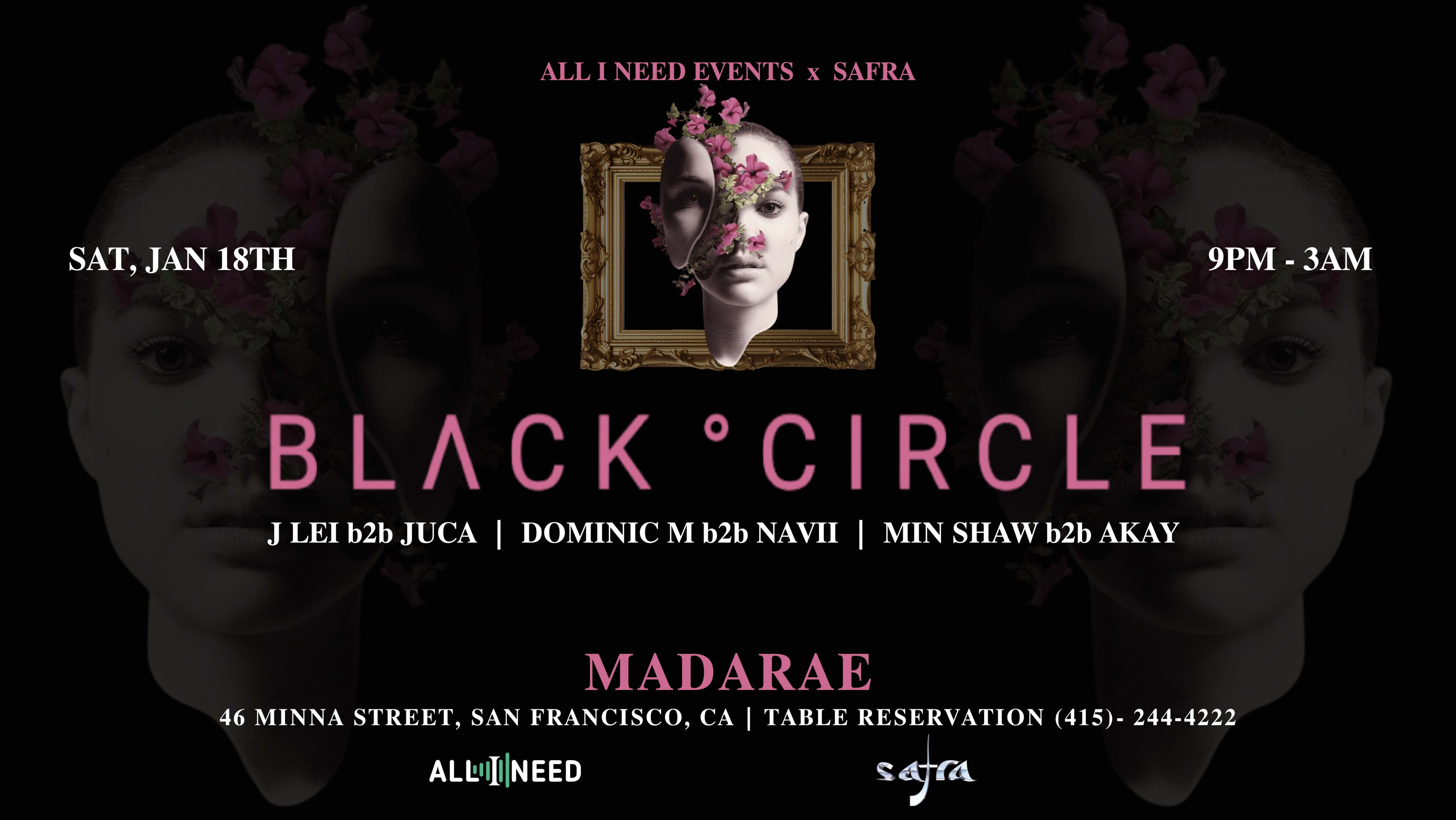 Black Circle At Madarae San Francisco Cover