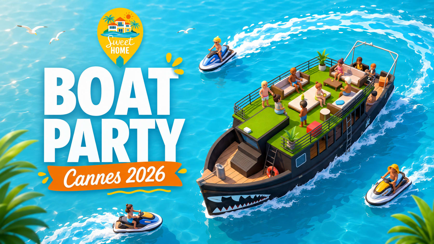 Boat Party - Sweet Home Cover