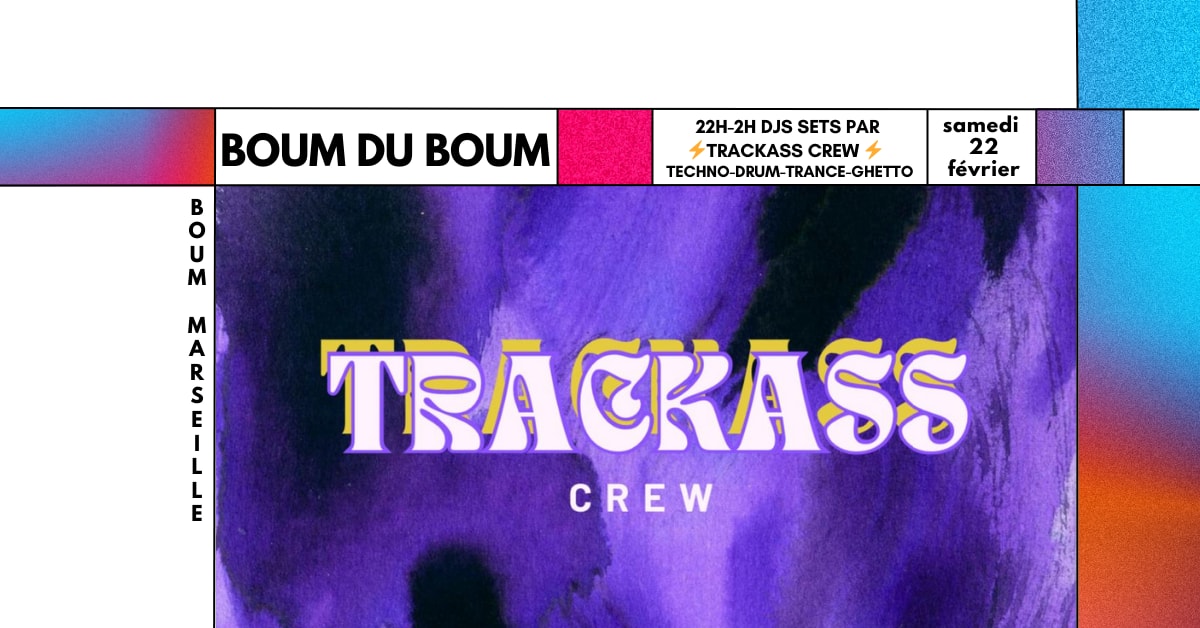 Boum Du Boum Par Trackass Crew + Techno-Drum-Trance-Ghetto Cover