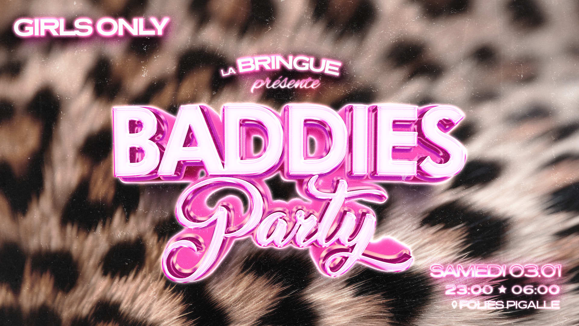 La Bringue - Baddies Party Cover