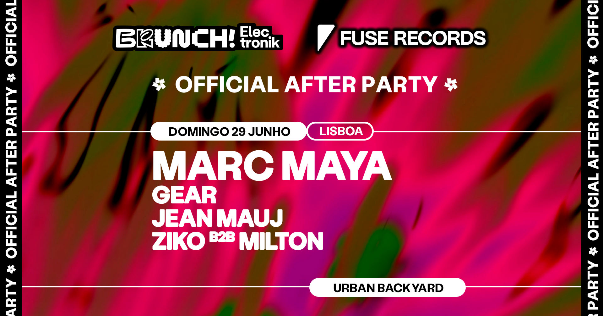 01 Brunch Electronik X Fuse Records: Official Afterparty Cover