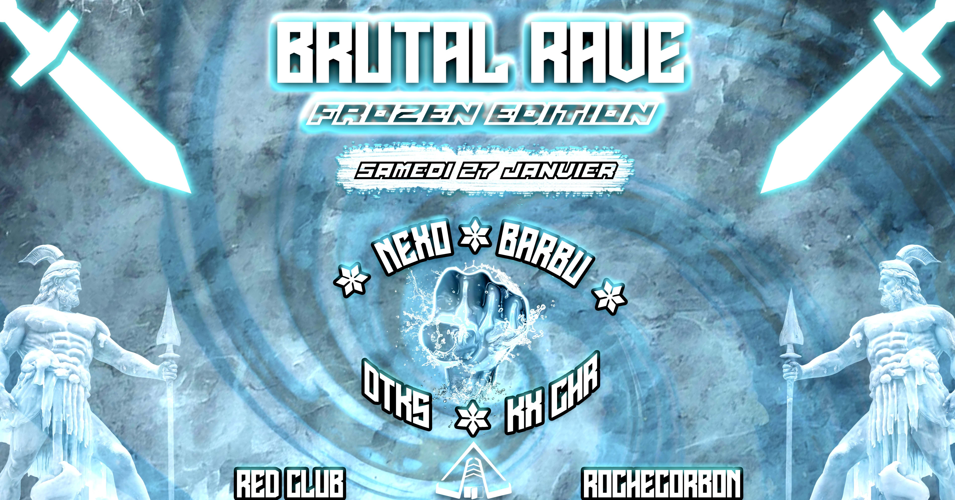 Brutal Rave - Frozen Edition In Redclub Cover
