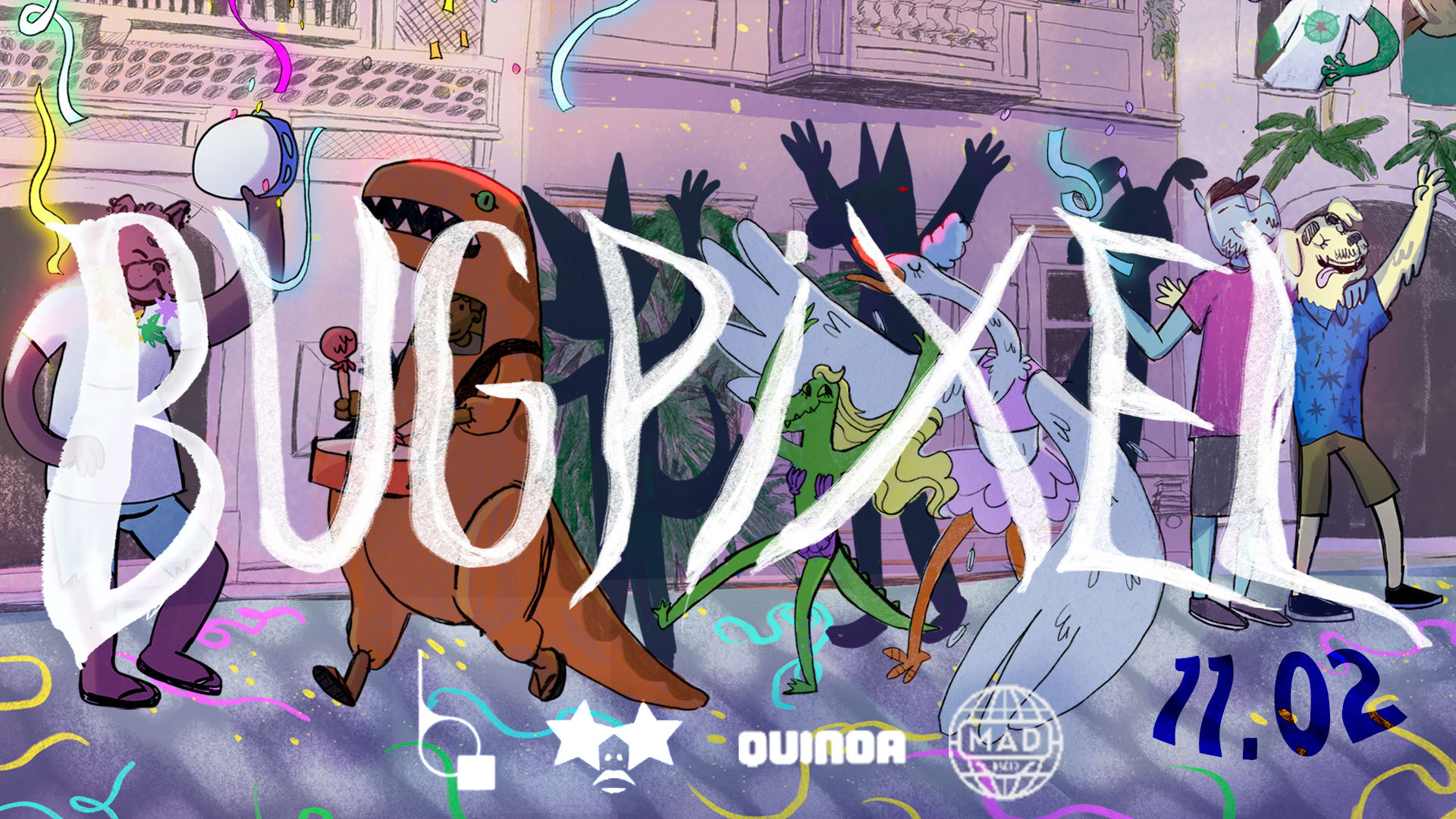 Bugpixel &Friends W/ Laurine & Cecilio,Brasi, Raphael Carrau Cover