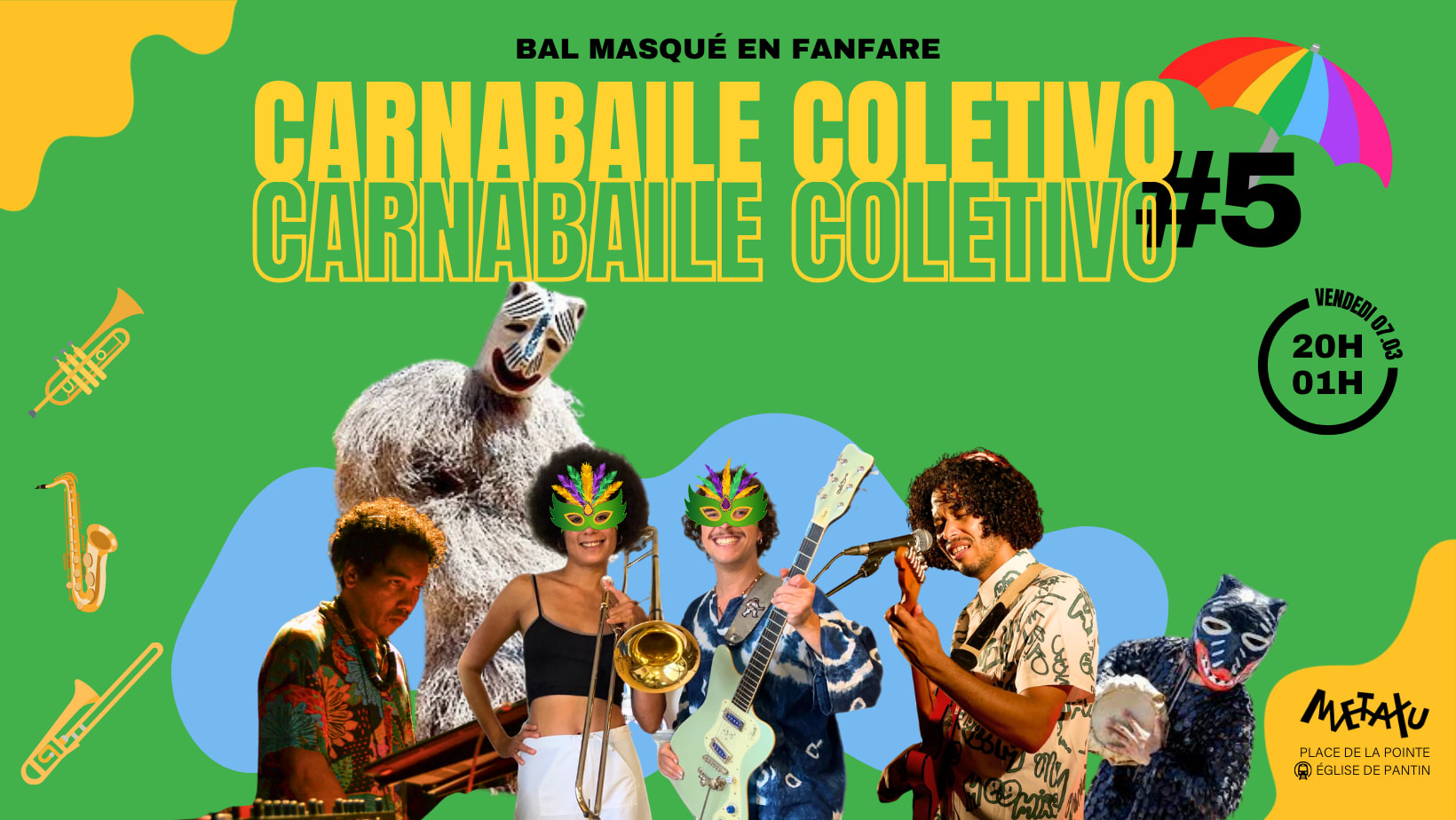 Carnabaile Coletivo #5 Cover