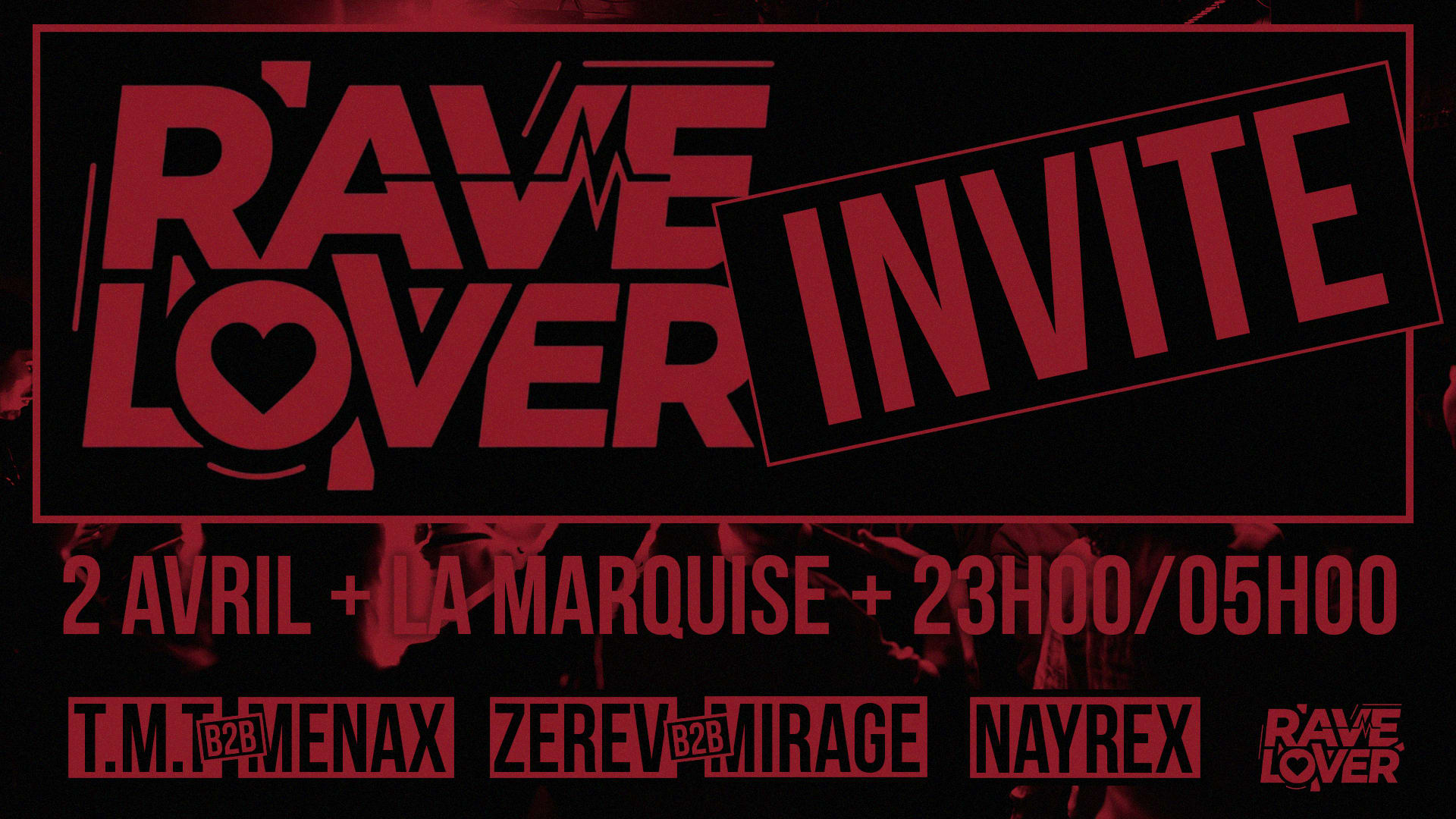 Rave Lover Invite #6 Cover